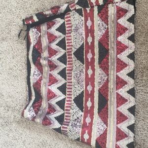 A mini skirt multiple colors from forever 21